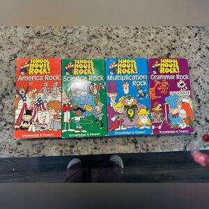 Vintage School House Rock VHS Set of 4